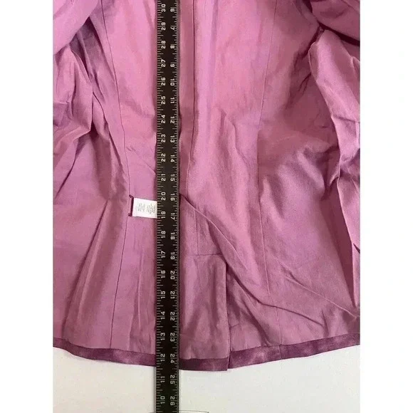 CINQ A SEPT Khloe Blazer 3/4 Sleeve Tie Dye Jacket Womens Size 0 - Picture 8 of 13